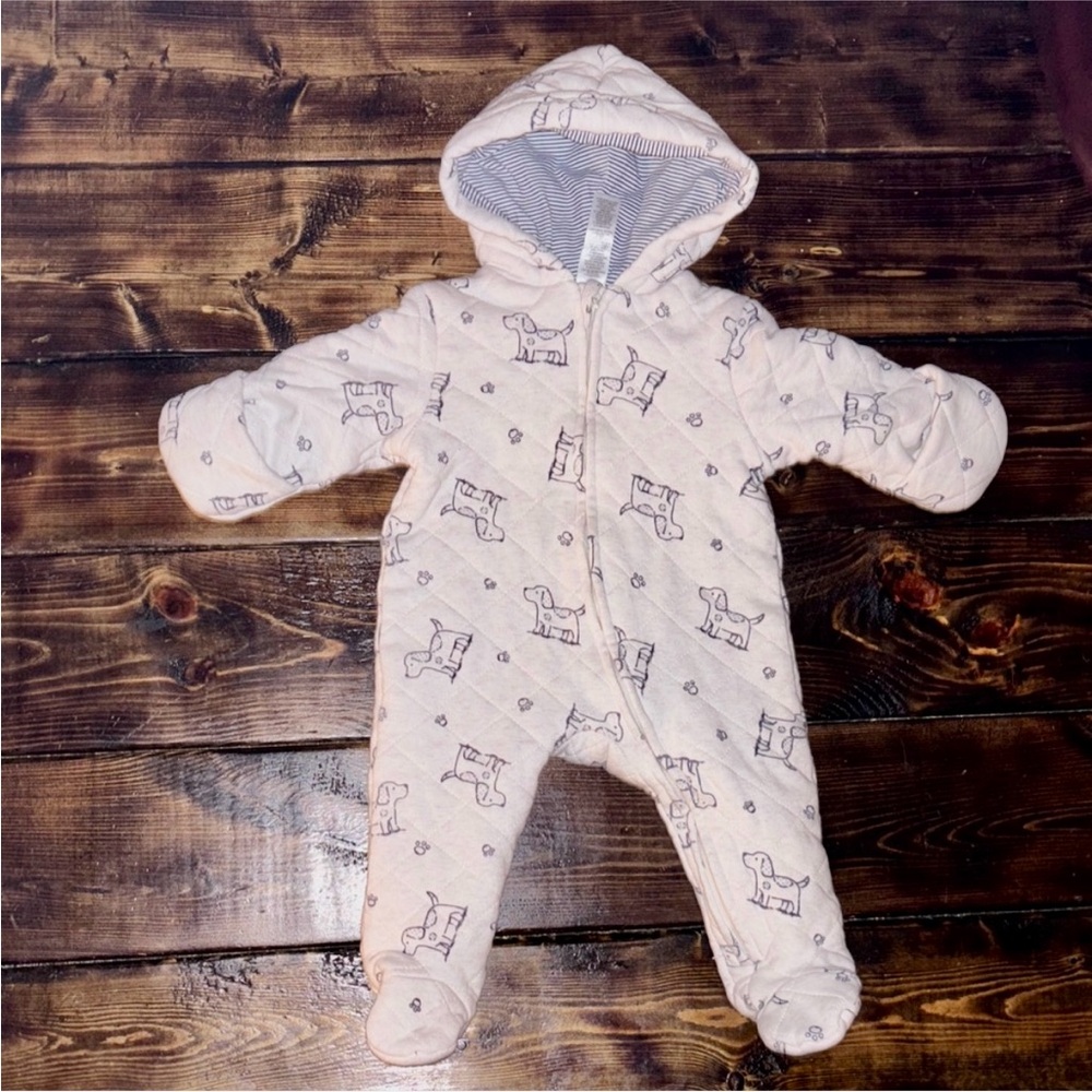 Little Me Quilted Baby Bunting